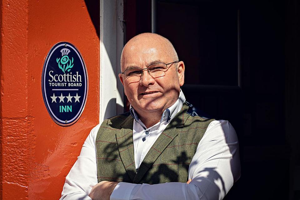 The Townhead Hotel Lockerbie Buitenkant foto